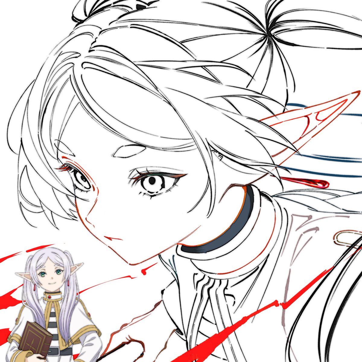 kh_mumi's tweet photo. フリーレン https://t.co/4zcwNEQCAJ