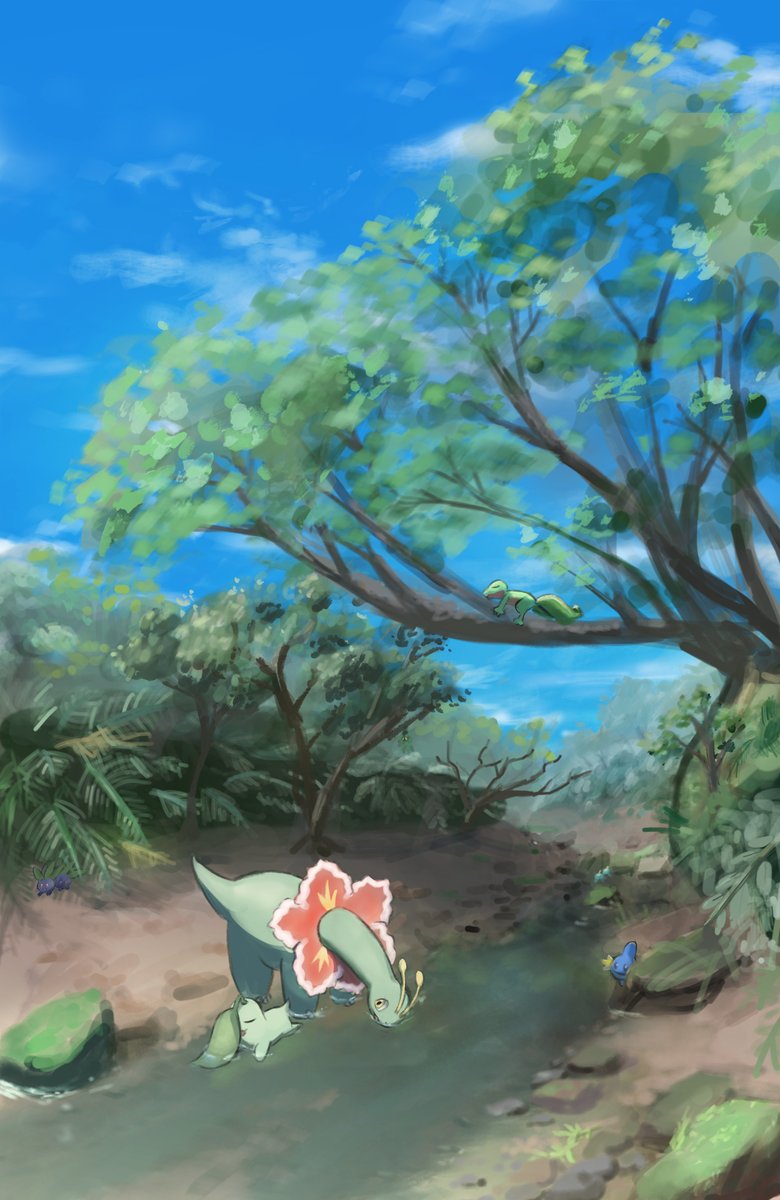 reka480's tweet photo. 川ニウム
#ポケモンイラスト https://t.co/nyXroIbH0J