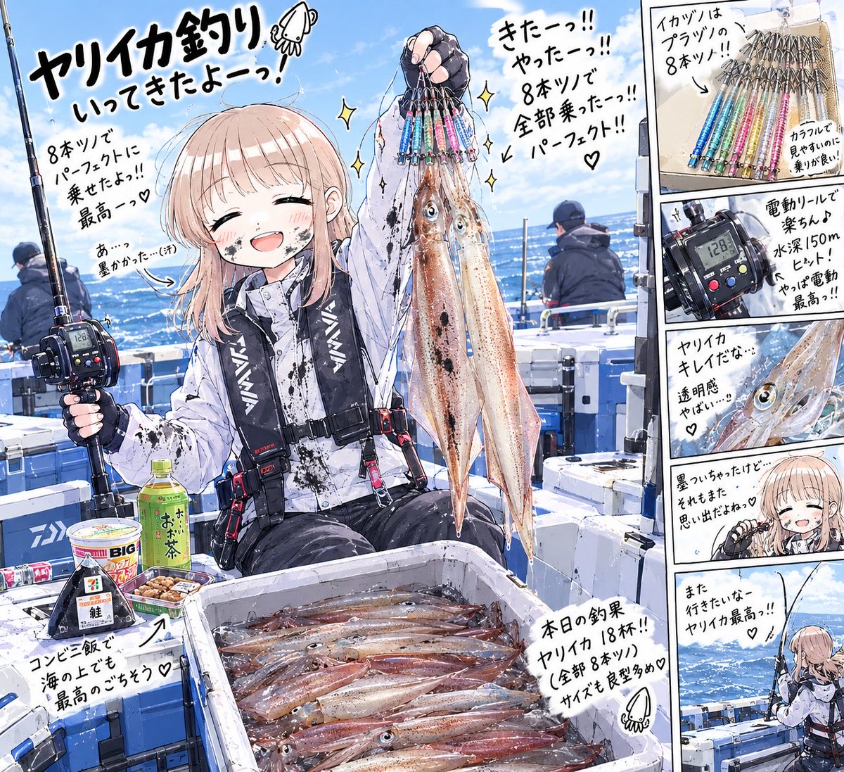 Oji_no_Shimo's tweet photo. もはやピクニックでなく釣行
#たのピク https://t.co/un2gWfx10u