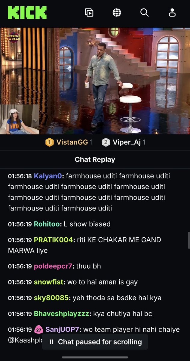 Lmn_Pods_'s tweet photo. These are the fans of #ScoutOp.🤡
And the fun fact is that @KaashviH  doesn’t even call her fans for this kinda behaviour.
@scouttanmay fans are so disgusting that they will abuse you if you don’t agree with them

@BeingSalmanKhan 
@SalmanFC_com 
#BiggBoss20
#BB20
#SalmanKhan https://t.co/3NPP1yBoqv