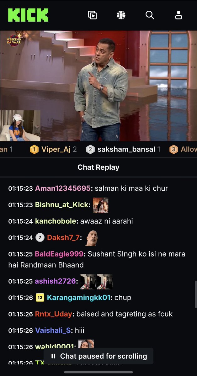 Lmn_Pods_'s tweet photo. These are the fans of #ScoutOp.🤡
And the fun fact is that @KaashviH  doesn’t even call her fans for this kinda behaviour.
@scouttanmay fans are so disgusting that they will abuse you if you don’t agree with them

@BeingSalmanKhan 
@SalmanFC_com 
#BiggBoss20
#BB20
#SalmanKhan https://t.co/3NPP1yBoqv