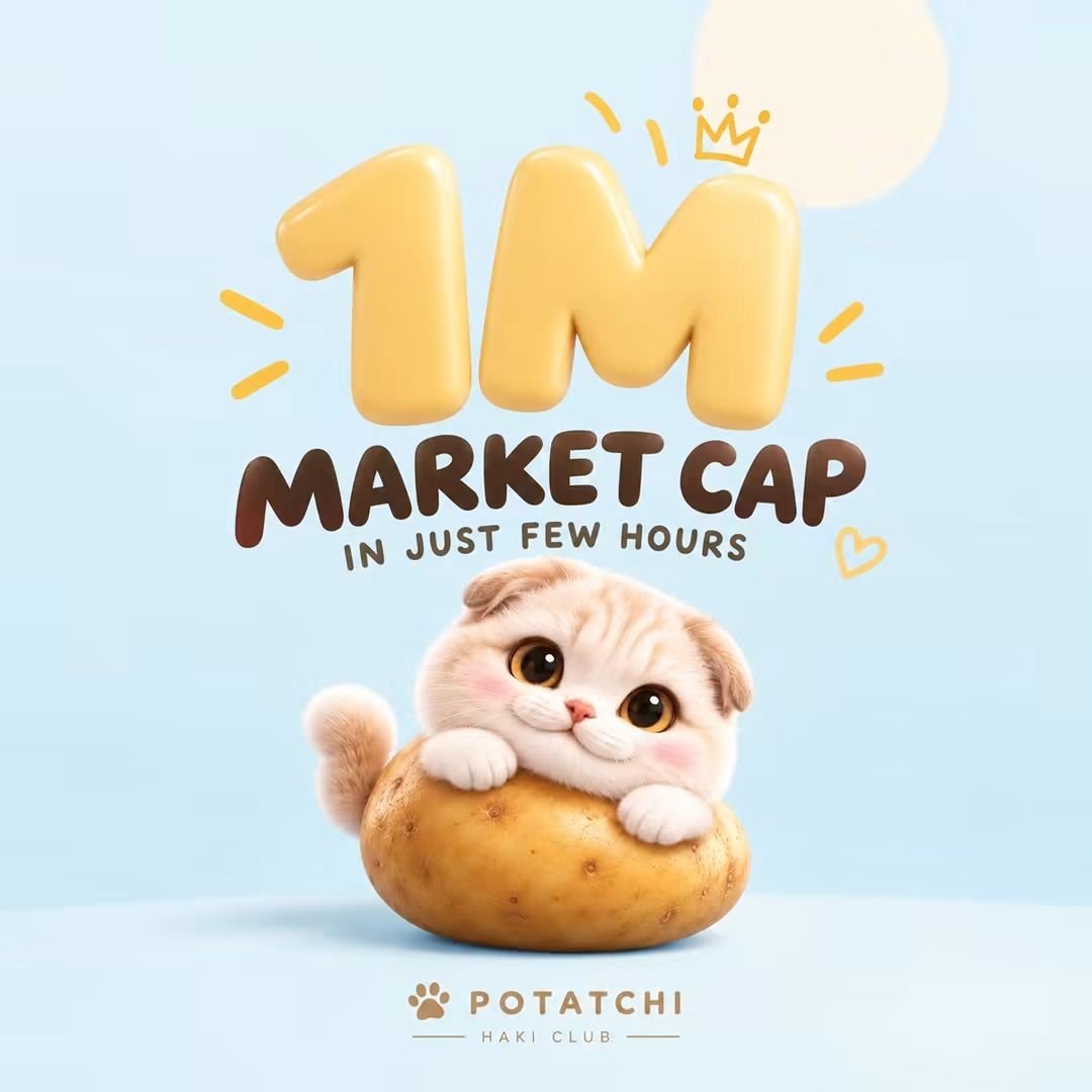 rooowzey's tweet photo. $POTATCHI Made with good intention for the community. 

CA: 0xfad17d7cc41d9c9ca4a459da798a4446dd217974

@theunipcs @pointfarmcap @artsch00lreject @frankdegods https://t.co/8KrechvOeA