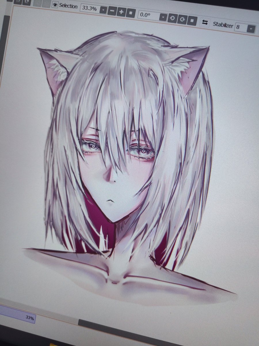 9999_AaAA_'s tweet photo. experimenting with the art style🐈‍⬛
#THERIBBONHERO #ベルベット #リボンヒーロー https://t.co/Jb4IGpxVZ4