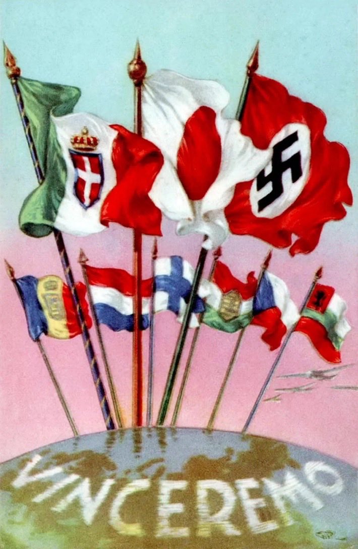 Axismus's tweet photo. This account was nuked on August 6th, same day Japan was nuked.

And now I rise from the ashes as Axismus on the 86th Anniversary of the formation of the Axis Powers, September 27th.

Even if you’re attacked by All Lies you can still get back up and improve.

The Axis Were Right. https://t.co/WQLxdDjIt6
