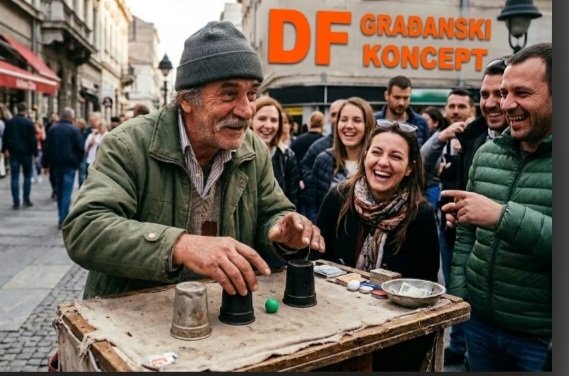 Makigo77's tweet photo. @Termina31872579 @DF_BiH @UN Deluzije fatalizma jos par dana jašu 
Željko i Slaven otvorit ce oproštajnu flašu 
Šibicarska smo stranka e pa šta Sipamo čaše a kuglica zna https://t.co/D5MrwuuiPp