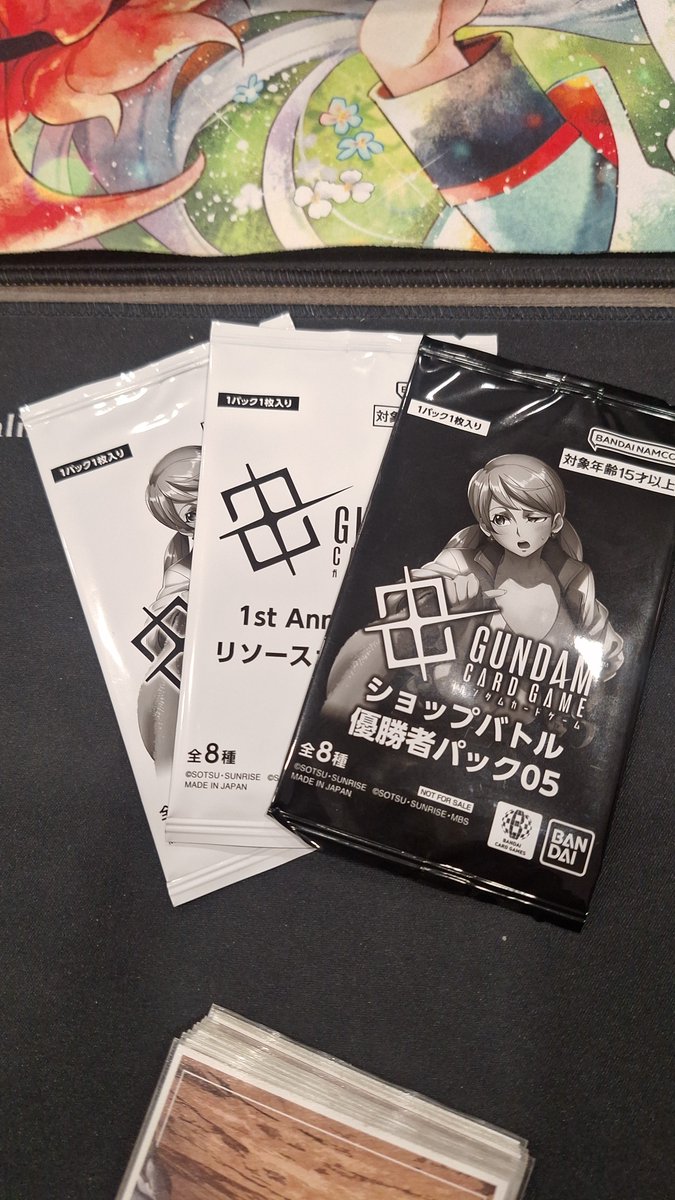 Raziq_siita's tweet photo. GCG weekly SB
Result 1st placed✨️
Deck used:🟩🟦 Unicorn

R1: 🟦🟪 SF🙆
R2: 🟩🟦 Londo bell🙆
R3: 🟦⬜️ SF🙆
Clear winner✨️

#GundamCardGame #GCG #ガンダムカードゲーム #GundamTCG #ガンダムカードゲーム対戦 #Gundam #機動戦士ガンダム https://t.co/CWOWo86JQN
