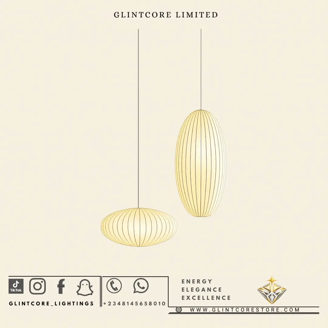 averyroberts3b1's tweet photo. Modern Japanese Rice Paper Pendant Light

A beautifully crafted pendant light combining Japanese-inspired design with soft ambient lighting to create a warm, calming atmosphere. Its timeless silhouette suits modern, Japandi, Scandinavian, and https://t.co/eW5ZoVc0D4