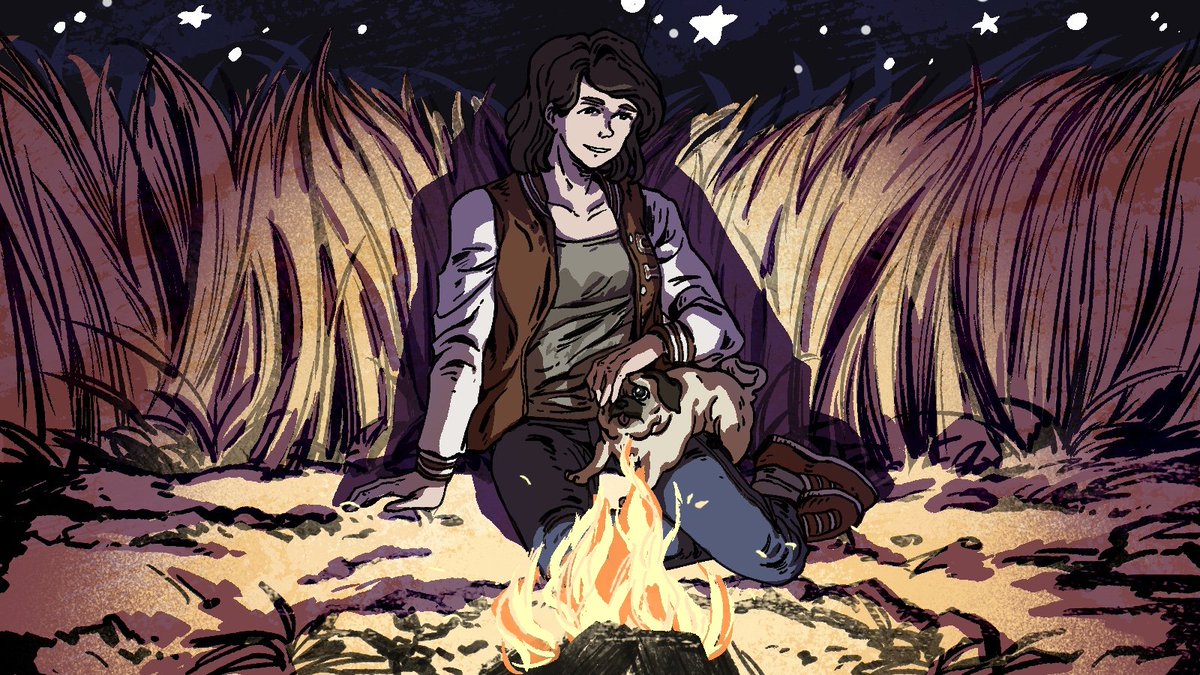 Daaaaantes's tweet photo. #scarlethollow #fanart #tabithascarlet #stellarichmond 
#wherethewatertasteslikewine 
炉边夜话1 https://t.co/UkgBNyDXj9