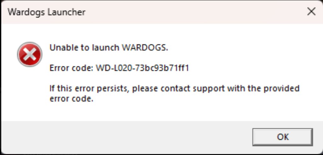 NatoxinTTV's tweet photo. yo @WARDOGS a friend is having this error since yesterday elp https://t.co/ydAzwoi4qC