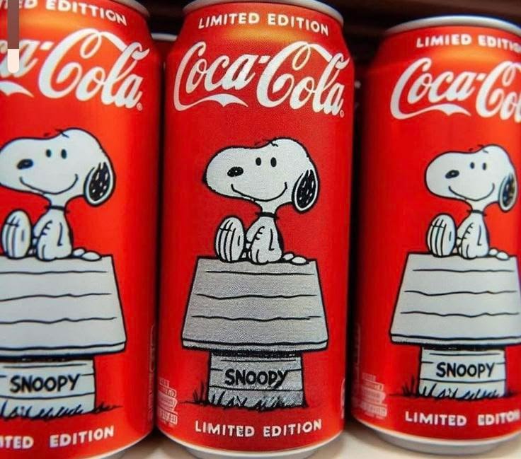 realsnooopy's tweet photo. Snoopy Coca-Cola https://t.co/PfmU4JF3eg