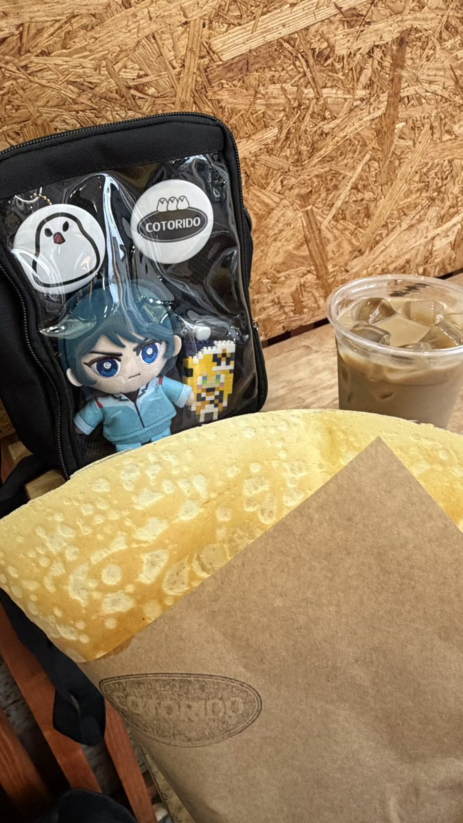NanaFan_Drive's tweet photo. 所沢からワープして、飯能のCOTORIDOに17時前に滑り込んで極みシュガーバターをいただきました！

シンプルでパリパリに焼き上がった生地を楽しめる、飲食店ハシゴした後でも軽くて食べやすい！（笑）

#COTORIDO
#理原ひなり https://t.co/TFLEHGTKN3