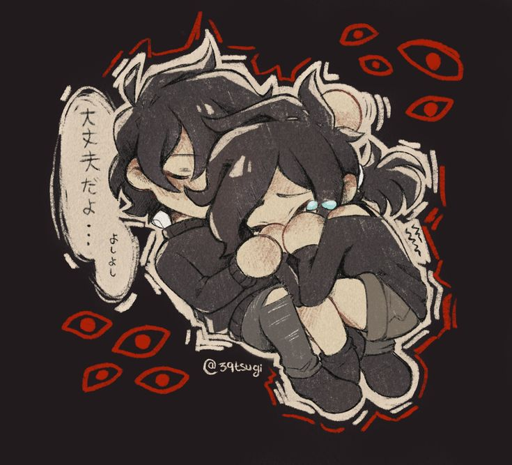 BlackleyBlack's tweet photo. 🖤 Andrew comforting crying Ashley • “It’s okay…” • red eyes background • soft protective moment ✨

Art by: @39tsugi

#AndrewGraves #AshleyGraves #TCOAAL #TheCoffinOfAndyAndLeyley #AndyAndLeyley #Fanart #AnimeArt https://t.co/OANhW3ohSK