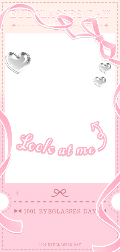 iriam_labo's tweet photo. ■━━━━━〇━〇━━━━━□
┃#IRIAMメガネの日 素材配布  ┃
□━━━━━━━━━━━━━■

仕上げに フレームと背景を添えて、
お気に入りのメガネ姿で一枚を📸🌟

🩷いいね＆RP🔁 で使用OK！

背景素材はツリーへ⬇️

#VTuber素材 #IRIAM素材 https://t.co/ypfgCoudw4