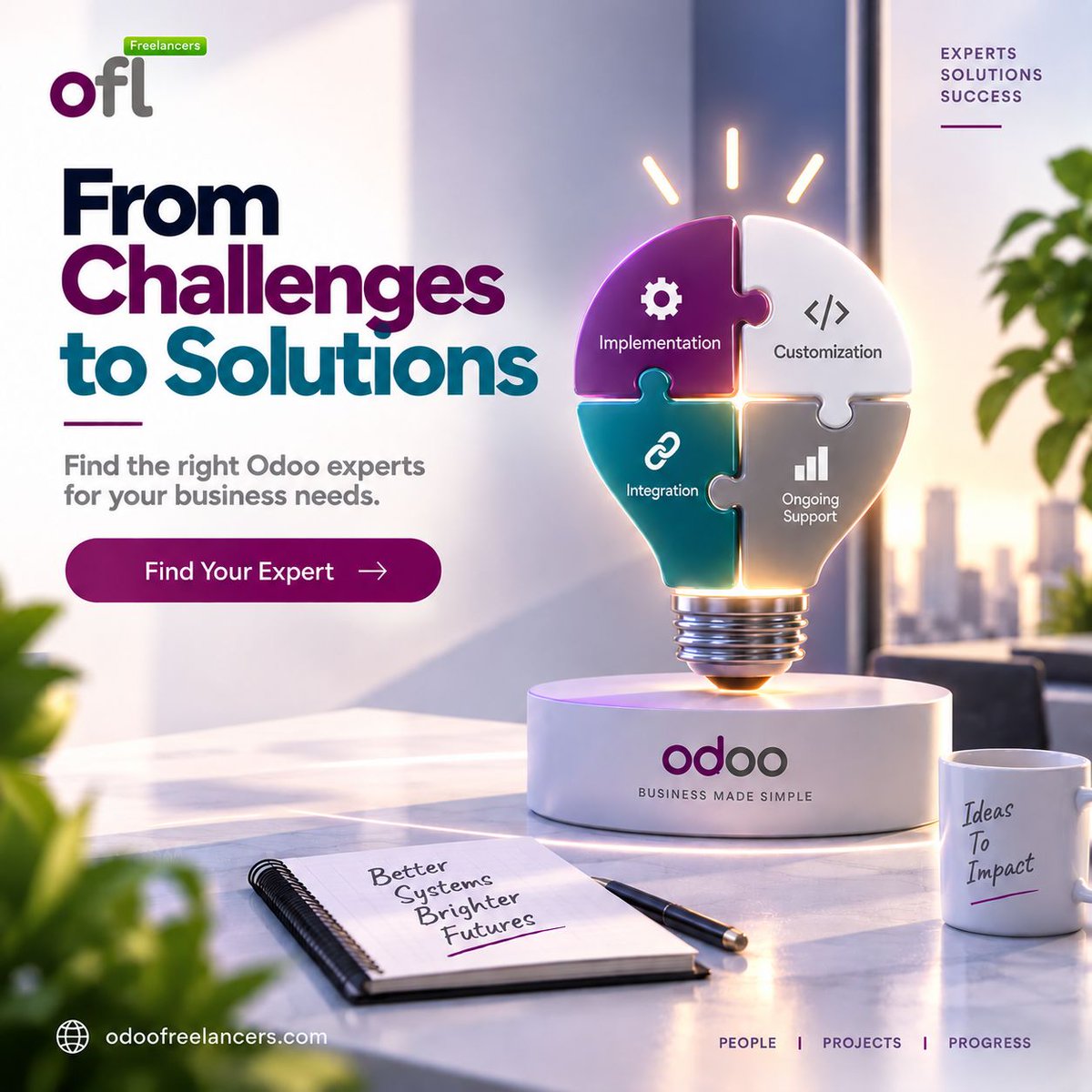 oflodoo's tweet photo. From Challenges to Solutions. 💡

Find the right Odoo expert for:
⚙️ Implementation
💻 Customization
🔗 Integration
📈 Ongoing Support

Turn your Odoo challenges into solutions.

👉 https://t.co/UKI7YJXex0

#Odoo #OdooExperts #ERP #OdooFreelancers https://t.co/hvDdGq2Nn9