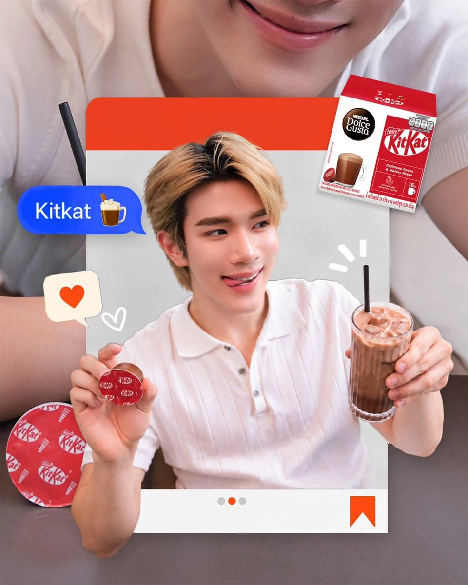 Aldebarannnnn_'s tweet photo. บาริสต้าม๋าเด็กยิ้มหวานมากก 🍫
#GENFOURTH
#DolceGustoXFOURTH
#NESCAFEDolceGusto #YourCoffeeShopatHome
#Fourthnattawat #โฟร์ทณัฐวรรธน์ https://t.co/nVamxeHUY7