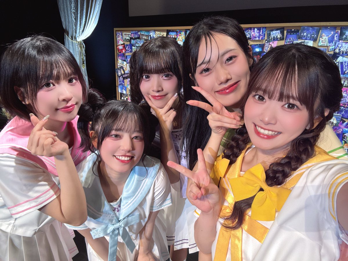 minami_haruka02's tweet photo. みんなとの写真も忘れずに💛💜🩷💚🩵
#前橋ウィッチーズ https://t.co/cjnc2sakTa