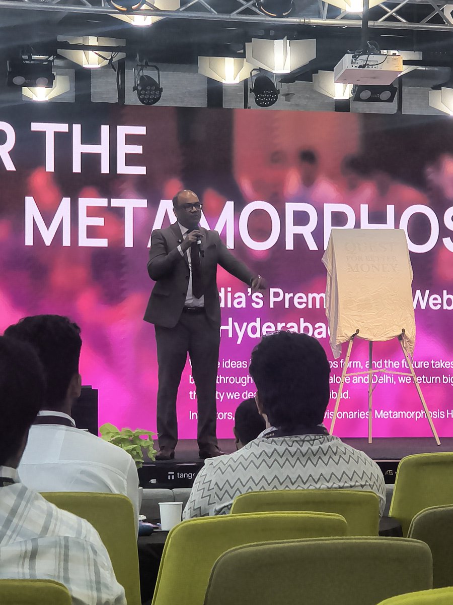 SureshRaj6530's tweet photo. Amazing experience at India Blockchain Tour 2026 Hyderabad at T-Hub! 🚀

Great learning, and conversations. Unexpectedly met Kashif Raza from Bitinning — definitely a memorable moment! 🤝
Big thanks to @IBTxOfficial for the amazing event! @bitinning 
#IBT2026 https://t.co/dkwTNVTyyv