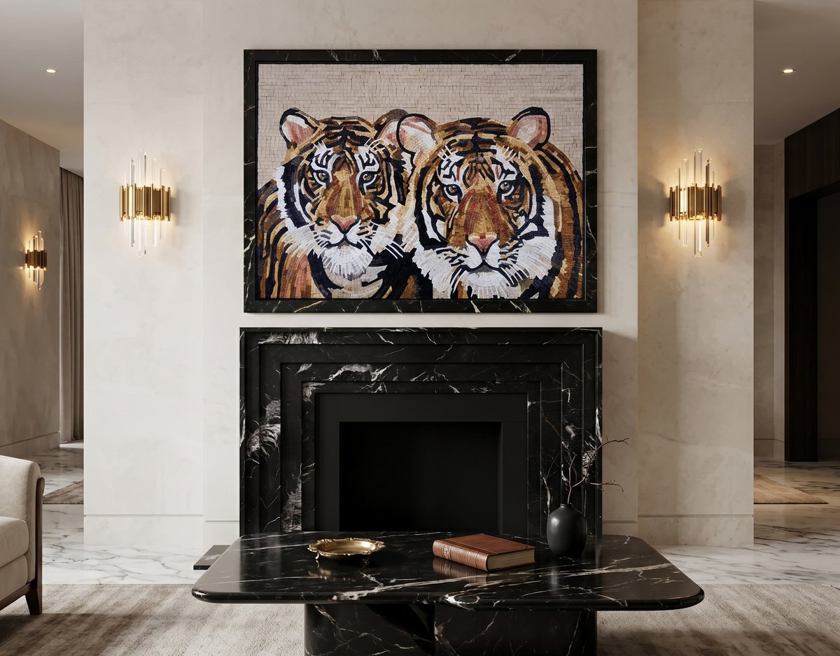 PisastoneLtd's tweet photo. From sketch to stone, every Pisa Stone mosaic is crafted with precision. From bespoke design to expert installation, we turn your vision into a stunning masterpiece. #PisaStone https://t.co/HJFfDyNCJQ