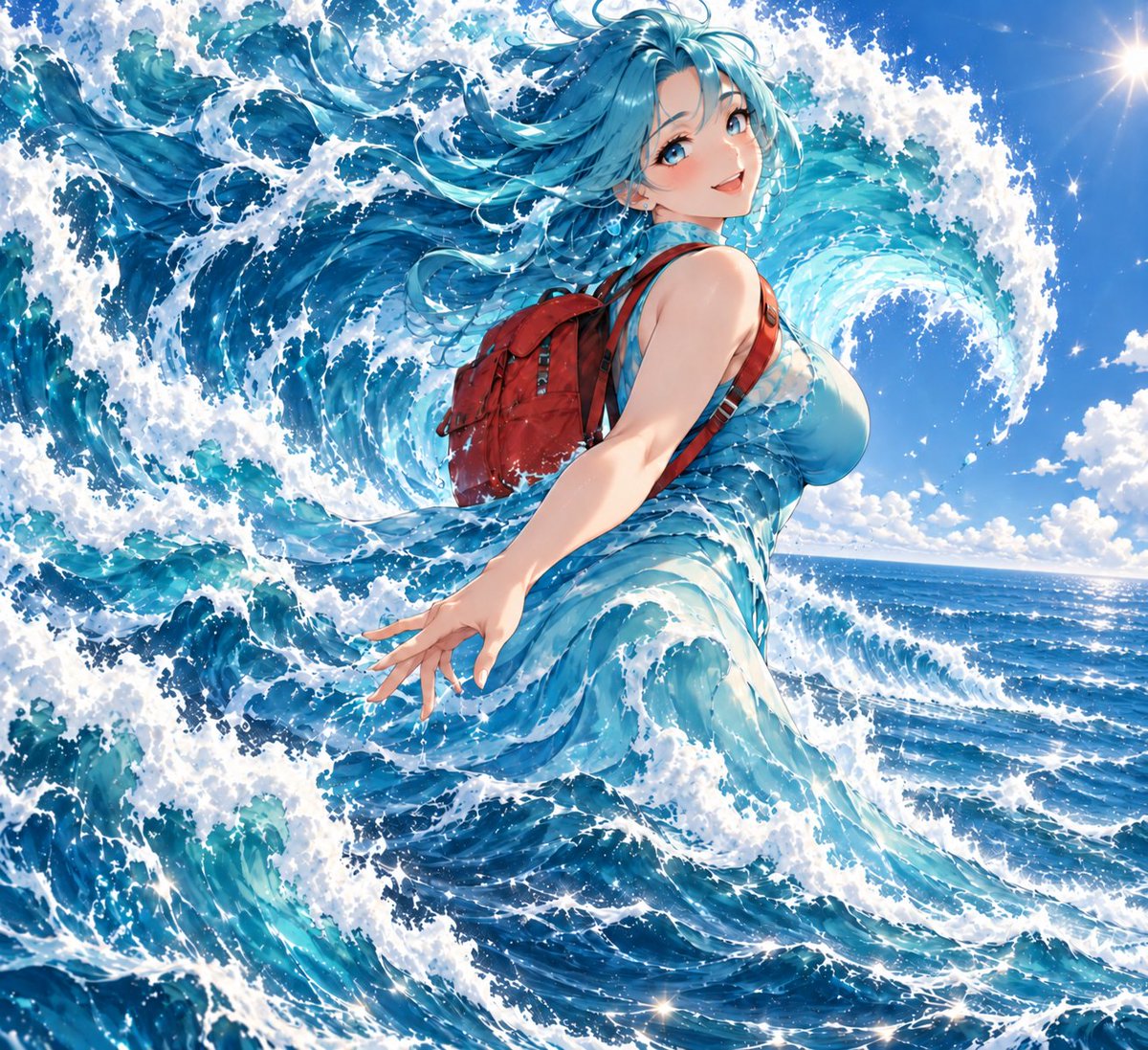 tristan's tweet photo. Backpacknami-chan https://t.co/6dPdBPJj4r