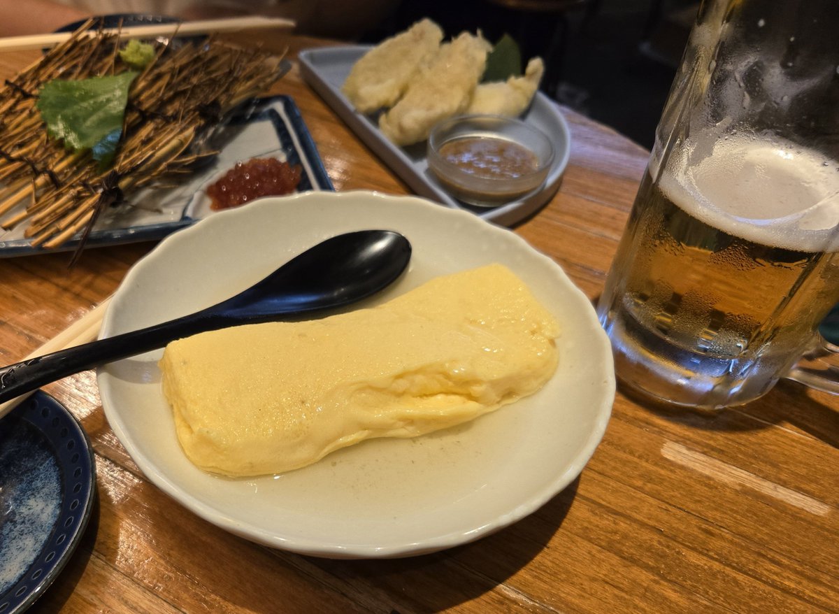 askappppp's tweet photo. てりてりかがやく！貝汁出汁たまご！ https://t.co/LA2tDAqLlQ
