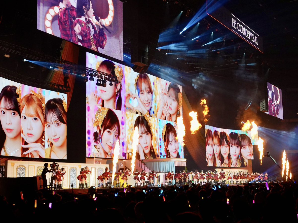 AKB48_staff's tweet photo. 🎀𝐀𝐊𝐁𝟒𝟖 𝐓𝐇𝐑𝐄𝐄 𝐂𝐎𝐍𝐂𝐄𝐏𝐓𝐒 𝐋𝐈𝐕𝐄🎀

推しが「好きish」コンサート🪄💖
推しメンへの愛をたくさん叫んでくれて
本当にありがとうございました📣

推し席ランキング TOP16も発表👑
1位は #佐藤綺星 でした☝🏻🐰

そして、2027年2月20日(土)
国立代々木競技場第一体育館で
コンサートも開催決定.ᐟ.ᐟ 🏟️🌸

3公演で【111曲】お届けした
#AKBサンコンコン
見逃し配信はぜひHuluで📡🎶♡
https://t.co/vF0oVAAaKv