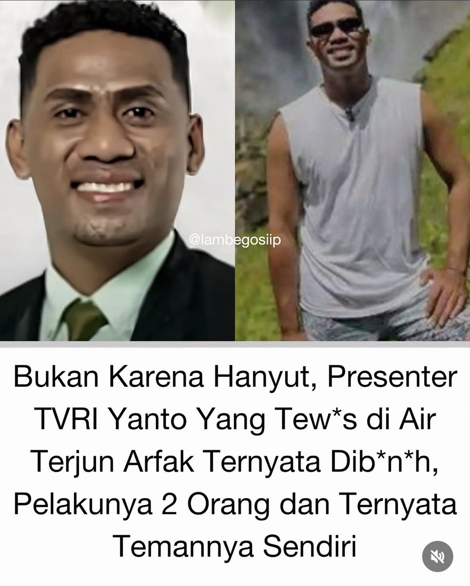 TanyarlBase's tweet photo. 💚 Kalian inget presenter TVRI ini yg meninggal di air terjun Papua itu ga? Gila, gak nyangka ternyata dibunbun temen sendiri 😭😭😭 https://t.co/4SOMZ4ZURP