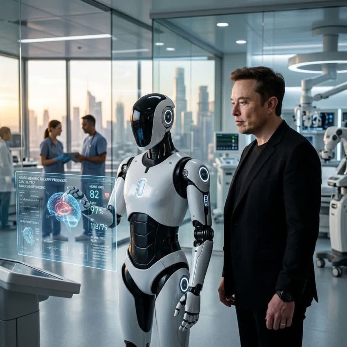 e_l_onn's tweet photo. If Elon offered you this AI robot for FREE, would you take it?

A. ✅ Yes
B. ❌ No

Be honest 👇 https://t.co/FcKWomiVWW