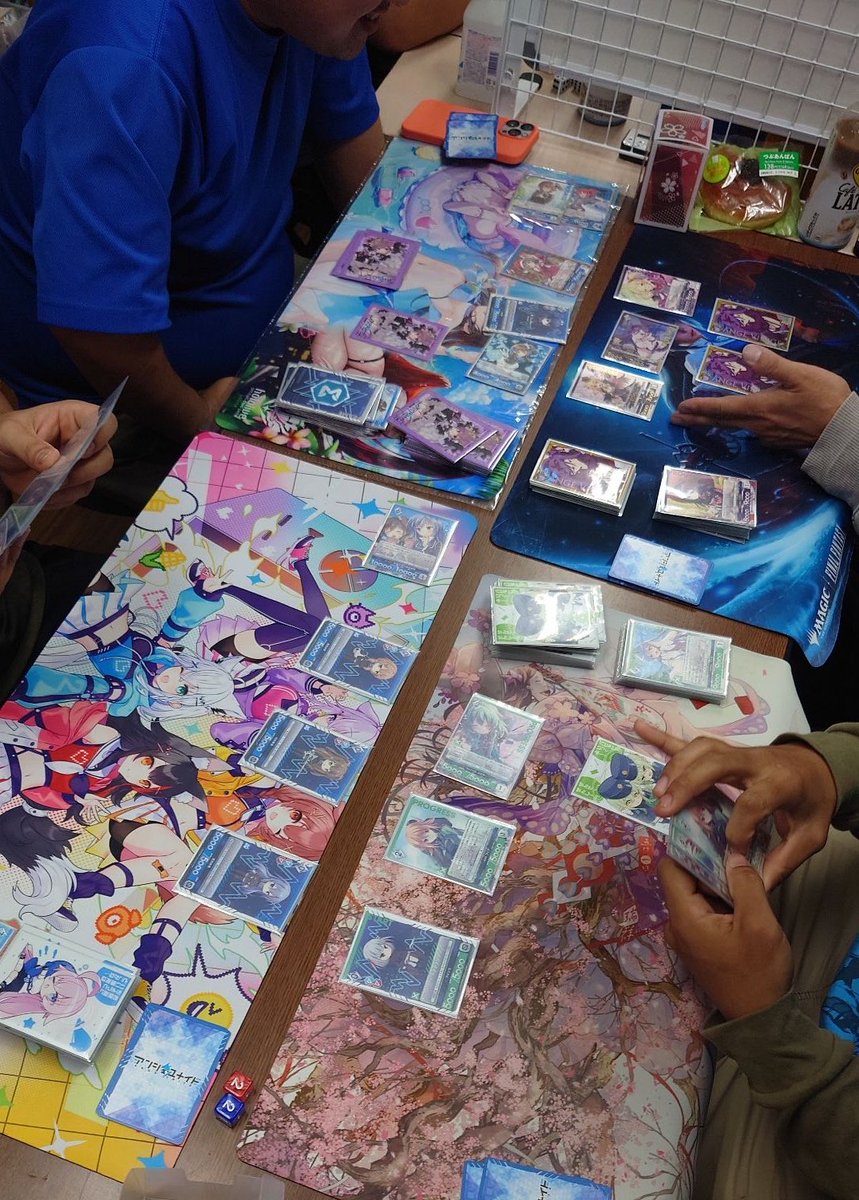 sword_punch's tweet photo. サークル会
26日は5人集まりました
今月もありがとうございます
来月からは新規PRです
よろしくお願いします
 #アンジュ・ユナイト
 #こぶしで語ろう会 https://t.co/RGZL8ZFkMi
