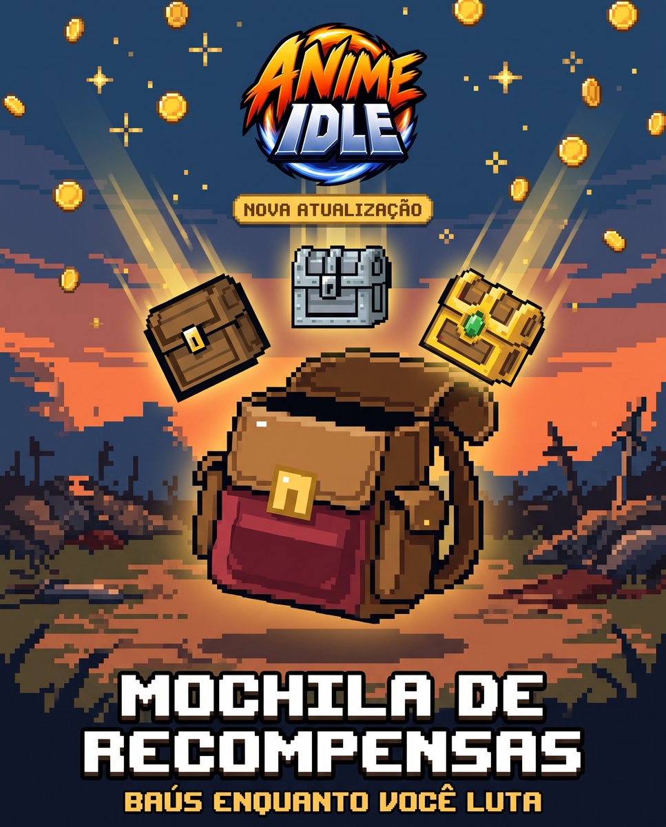 AnimeIdle_'s tweet photo. 🎁NOVA ATUALIZAÇÃO DE RECOMPENSAS🎁

Agora, durante as waves, você pode encontrar novos itens e recompensas! 🔥

✨ Fragmentos
🔮 Esferas
💧 Essências
💚 Esmeraldas
📦 Baús de Runa

O que teve na atualização:
https://t.co/s1SdT0BedK https://t.co/5zCspjJIww