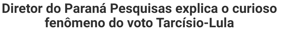 KakarotoPutFire's tweet photo. @eusouroy @itsover696 @franzisquinn Aproximadamente 1/5 dos eleitores do PT vão votar no Tarcísio... https://t.co/t6rWns9XYd