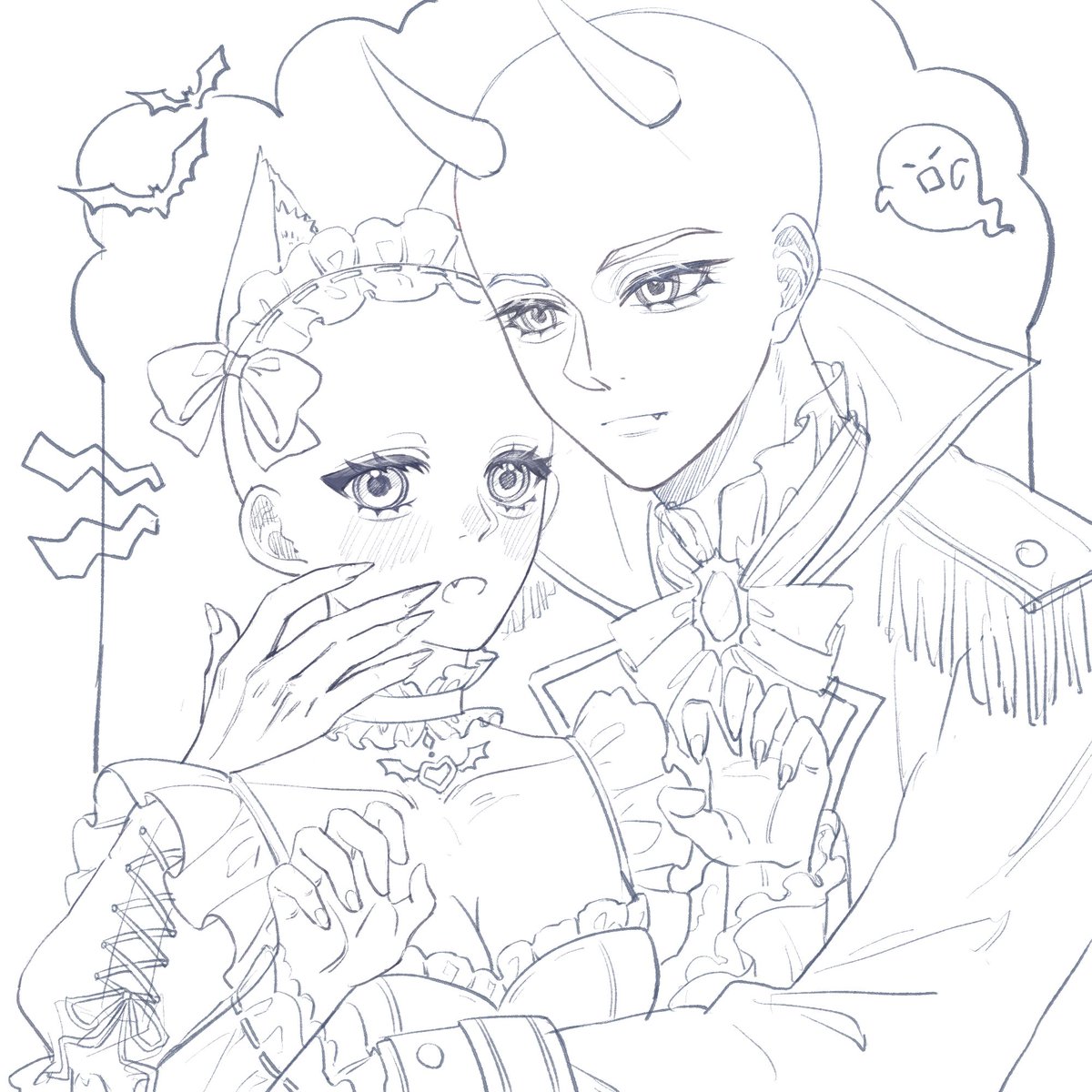 rinrin25123003's tweet photo. @Opal_sys Hi there! I'm opening Halloween couple YCH commissions for $40, currently at a 15% discount. I hope you like them! 🫶❤️✨I can change the characters, so I accept BG, BL, and GL requests; only the pose remains the same.
My vgen:https://t.co/dAsGvEbh29 https://t.co/QxR3pbkQw9