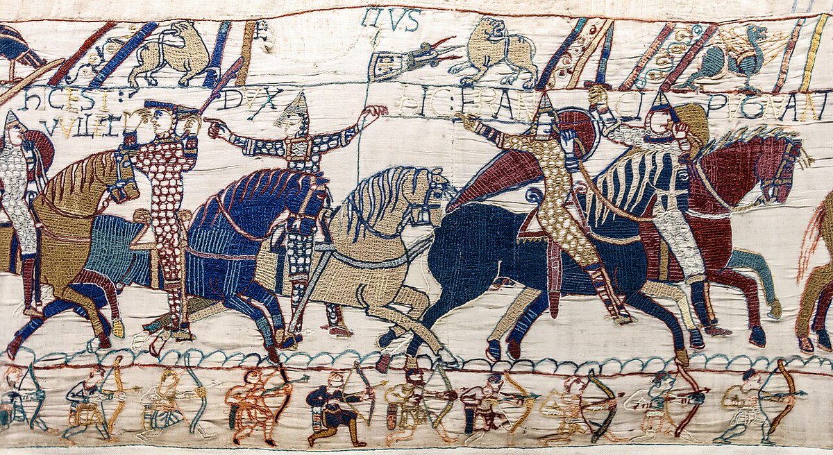 HermanEngelhart's tweet photo. #otd 958 jaar geleden strandde Willem de Veroveraar met zijn vloot, waaronder zijn vlaggenschip de Mora, bij Pevensey aan de Zuid-Engelse kust. 2 weken later volgde de Slag bij Hastings, waarin hij koning Harold II versloeg en de macht over Engeland overnam. (1/2) https://t.co/yIq9kI2vxn