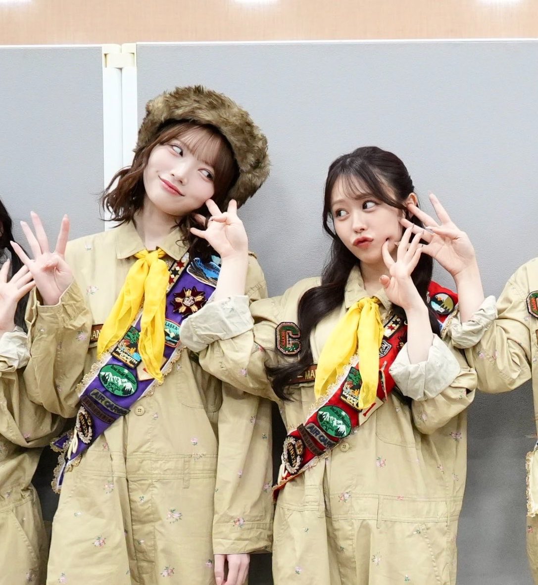 love10ly_'s tweet photo. あいなべ推しだから嬉しい😭♡
好きすぎてちゅらい🥹🥹🥹❤️💜
#きゅーすと #佐野愛花 #真鍋凪咲 https://t.co/MoeCM5toTL