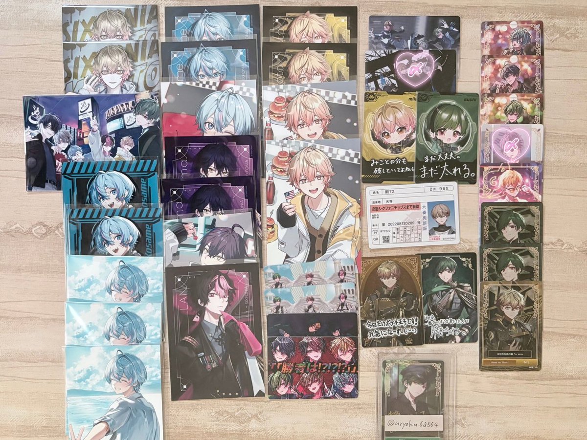 uryoku6356's tweet photo. 更新

引用元にてお声掛けください🙇‍♀️

 #シクフォニグッズ交換
 #シクフォニグッズ買取 https://t.co/eM5lzQCryK