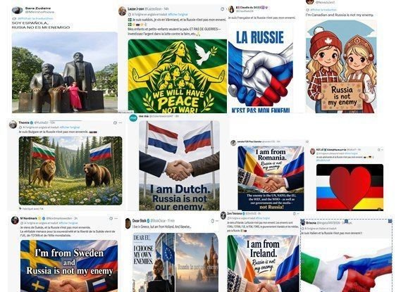 rusembassynl's tweet photo. When you constantly frighten people telling them day after day to be ready for escalation, this is the reaction you get.
Western "elites" should stop creating enemy from Russia.
#NotMyEnemy https://t.co/oQOX9aRTyT