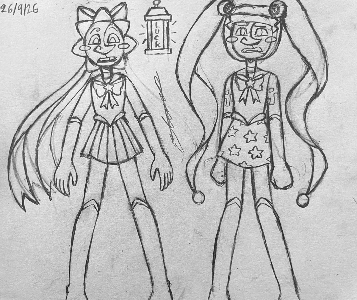 LanternLuck's tweet photo. Magical Girl Sun and Moon!
My god- they got ISAKIED!
And my goodness that little Rosibell model
Also called Moon being a magical girl AGES AGO! Back when he got that spike of magic
#Tsams #sunandmoonshow #TsamsSun #TsamsMoon https://t.co/XRbko2agSc