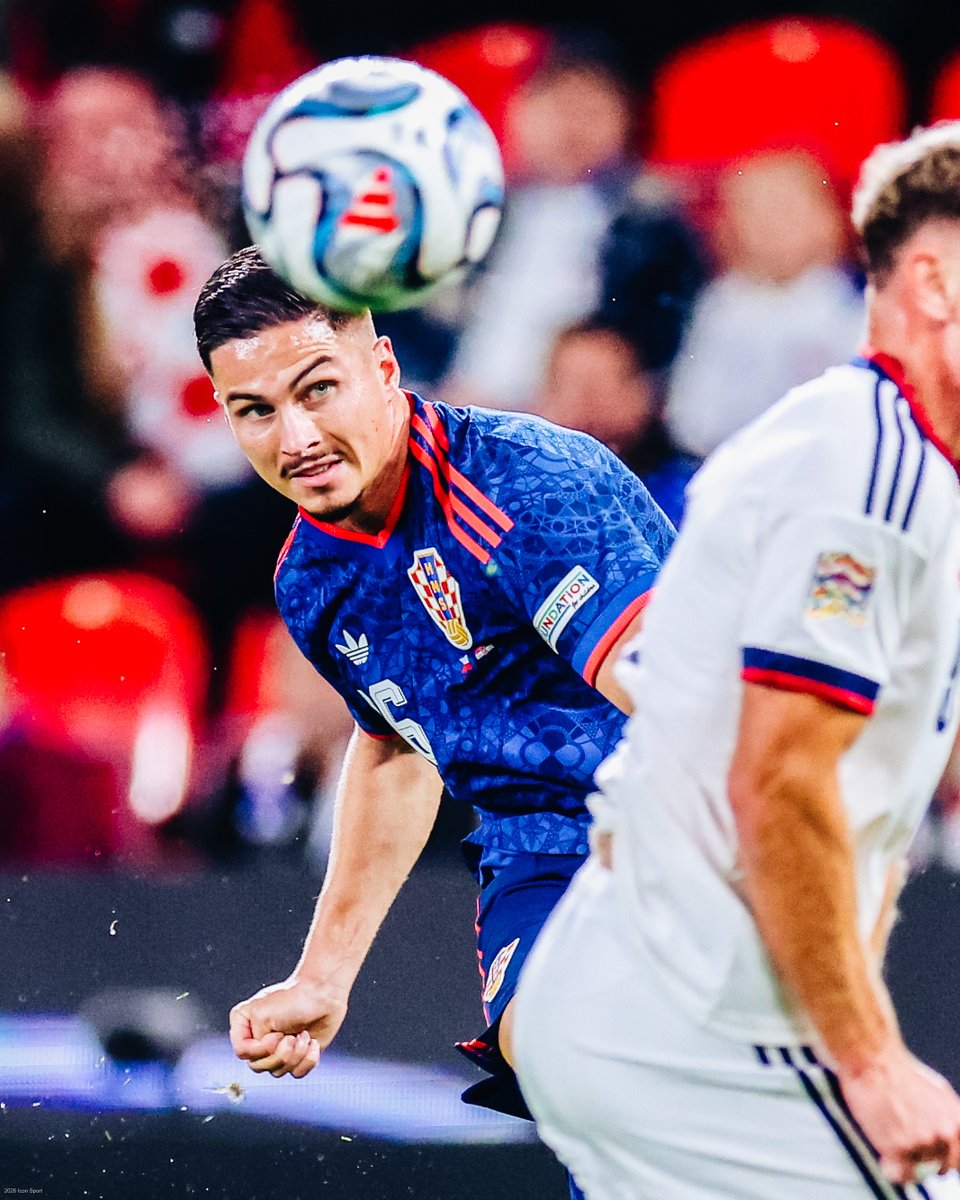 RCLens's tweet photo. La 𝐂𝐫𝐨𝐚𝐭𝐢𝐞 s'impose en 𝐓𝐜𝐡𝐞́𝐪𝐮𝐢𝐞 ✅

Titulaire avec la Croatie 🇭🇷, Franjo Ivanović a participé au succès des siens face à la République Tchèque dans le cadre d'une rencontre de Ligue des Nations (1-2). 

🔜🆚🇪🇸, le 29/09 à 20h45.

#FiersDEtreLensois https://t.co/qMgLs0RwuU