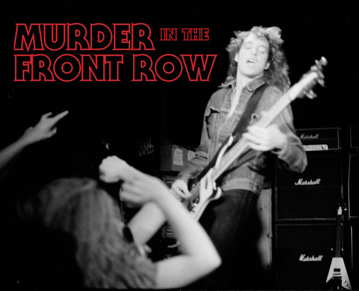 ianchriste's tweet photo. CLIFF! 🦏 Gone 40 years today, remember the day? 🪻 Photo by Brian Lew of Cliff Burton's 1st show w/Metallica, The Stone S.F., 3/5/1983, from MURDER IN THE FRONT ROW 🗡
#cliffburton #cliffburtonforever #metallica #masterofpuppets #ridethelightning #killemall #murderinthefrontrow https://t.co/imvk21sLki