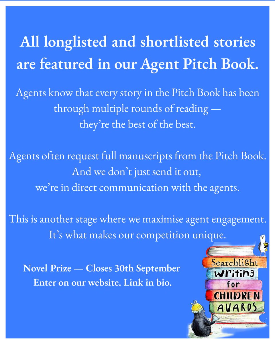 WritingAwards's tweet photo. Last time, one author had seven full manuscript requests!

#writingcommunity #writingforchildren #writingya https://t.co/wLklmj1fwP