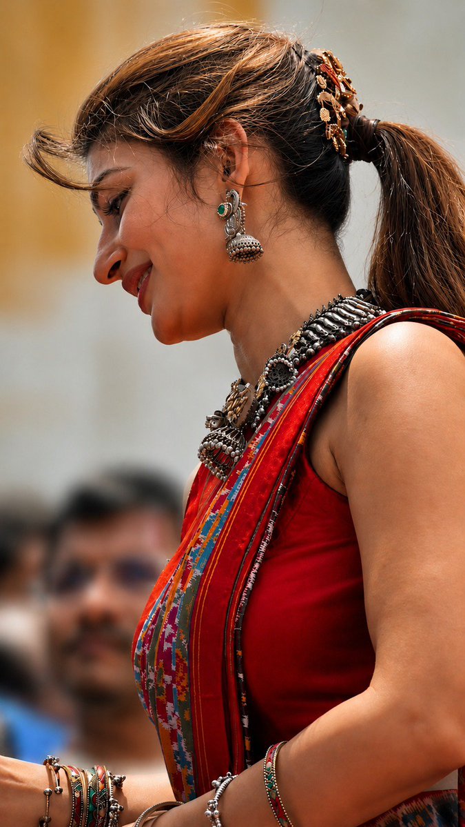 sreeleelaaddict's tweet photo. #sreeleela Iconic Red Saree 
4K HD Pics 

..... SREELEELA DEVOTEE.... https://t.co/MNsUKdSaXO