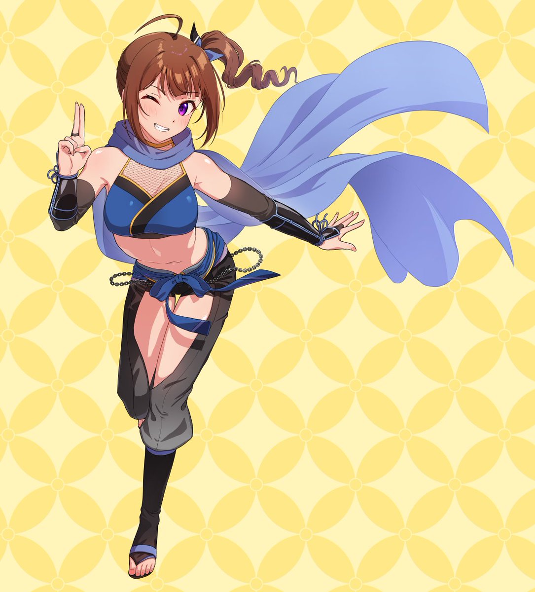 kamille_765's tweet photo. くノ一奈緒 https://t.co/Ks84PKdjvn