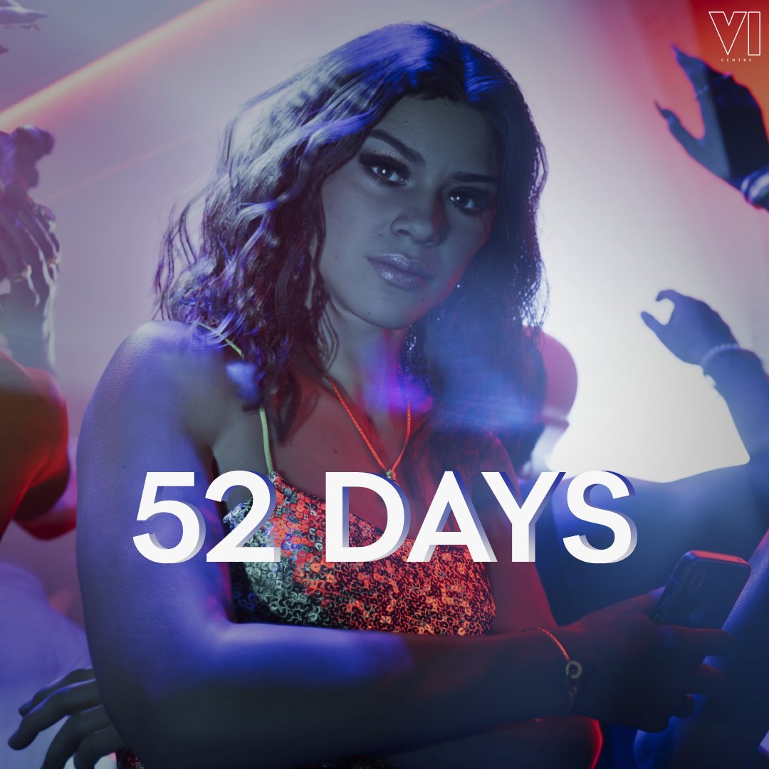 GTAVICentre's tweet photo. 52 DAYS UNTIL GTA VI.

#GTAVI #GTA6 https://t.co/FH9ijqFHZu