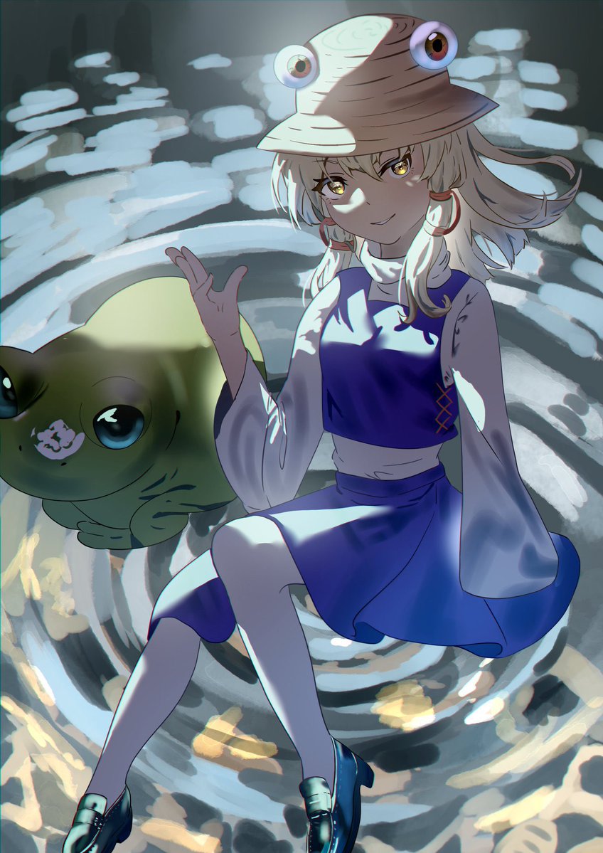 umechi_36's tweet photo. #イラスト #諏訪子
再掲
このイラスト光の感じがお気に入り💗 https://t.co/tDLsBCoHSN