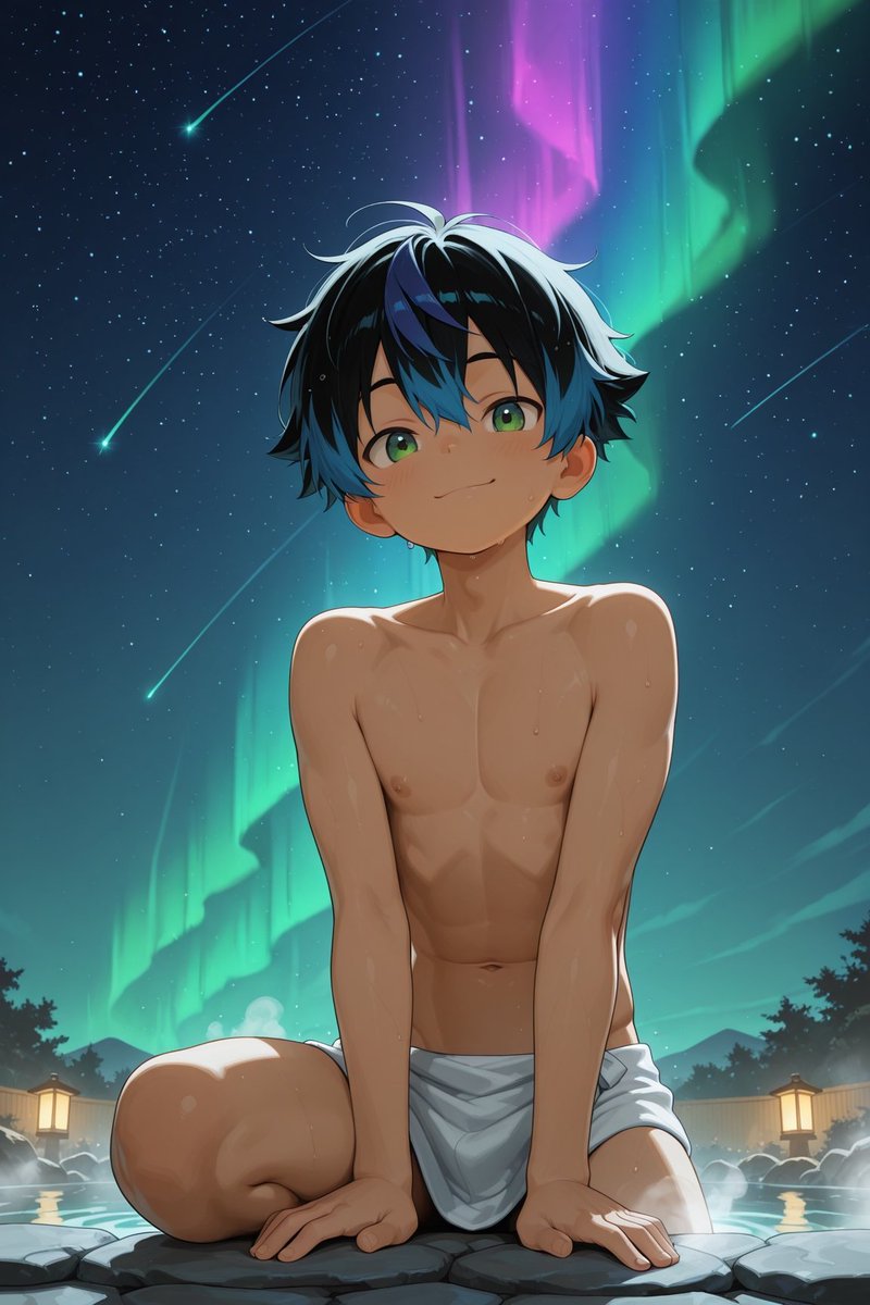 Biyou84668138's tweet photo. Minato  onsen at night https://t.co/9hci7HYAah