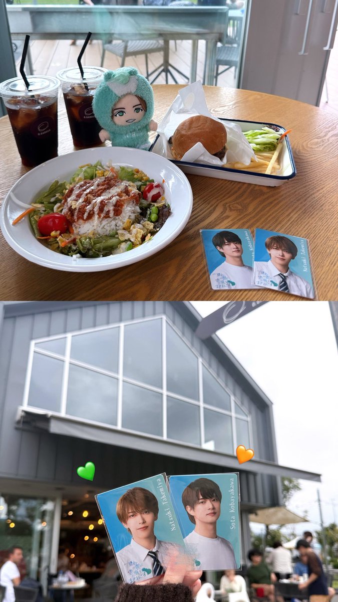 _pika1ql3's tweet photo. 夏雲嵐のロケ地行ってきたあ＞ꇴ＜💕💕

📍O. GARDEN CAFE
 #夏色の雲が恋と嵐をまきおこす #夏雲嵐 #深田竜生 https://t.co/tgUmGbmr1A