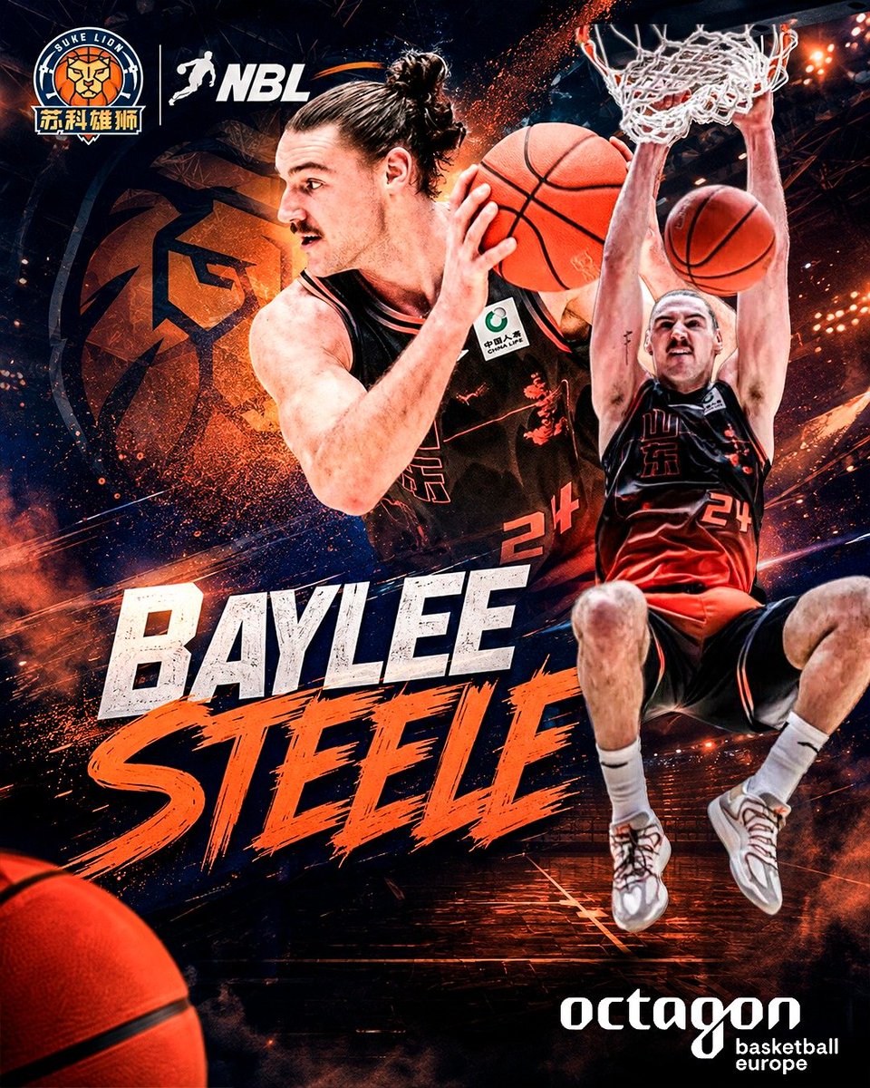 ChidiacOCT's tweet photo. Baylee Steele officially signed with the Suke Lions and making his return to China and the NBL!
Well Deserved Baylee ! Your hard work, commitment, and outstanding work ethic got you the contract you deserved ! @OctagonBballEU
#octagonfamily #bayleesteele #nbl https://t.co/lN1UDqYpTi