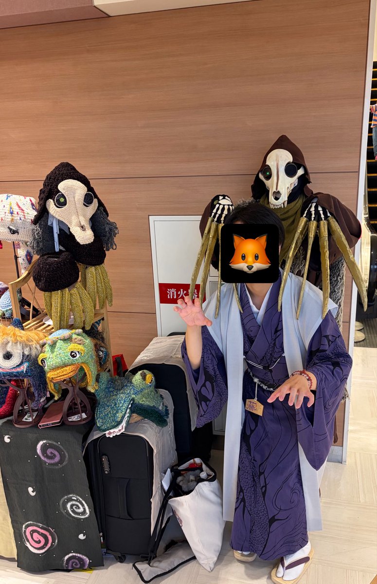 ilm_vulpes's tweet photo. 皆様のおかげで2日間楽しかったです
#沙界妖怪フェスタinジョルノ https://t.co/wDPrLxnhaI