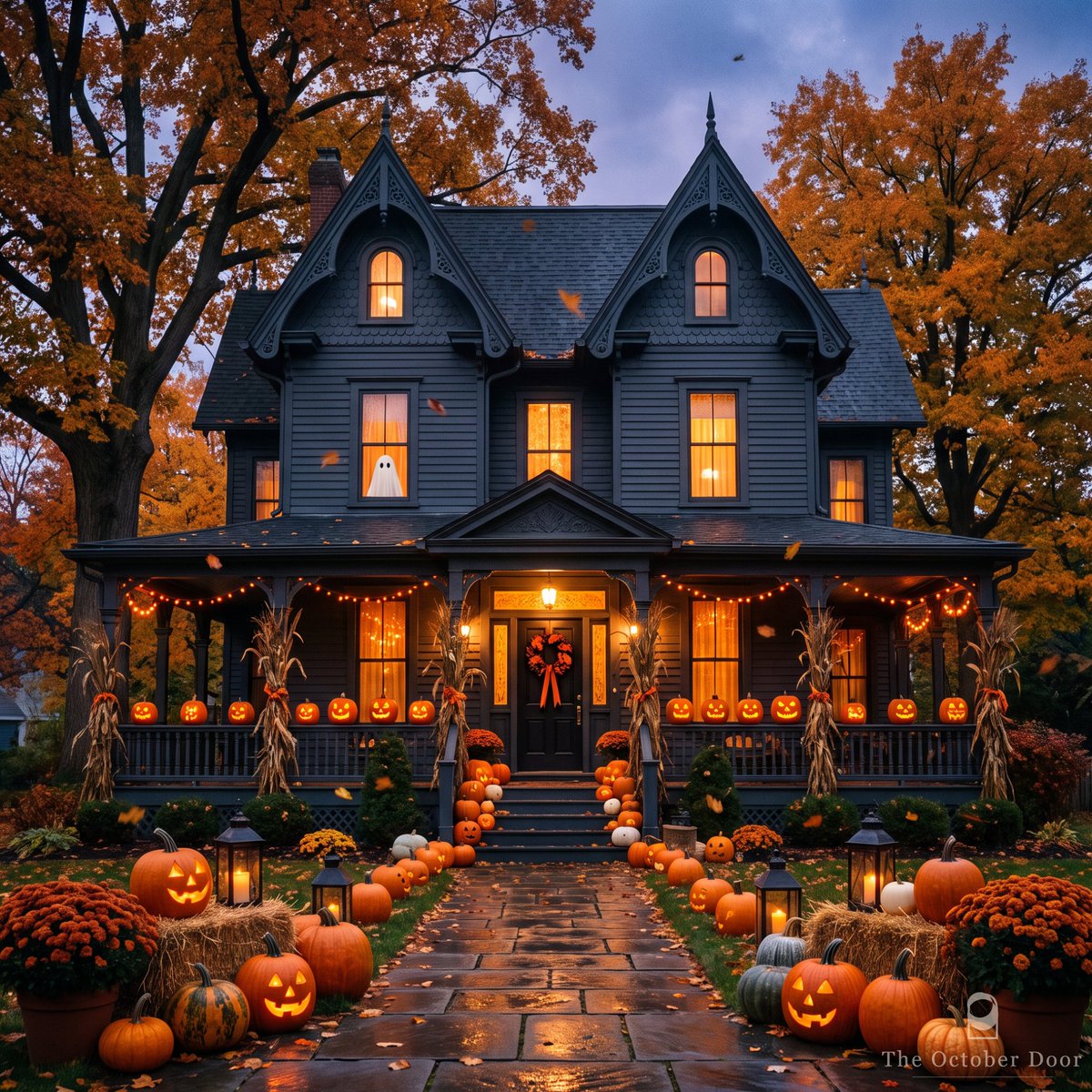 theoctoberdoor's tweet photo. The House of Halloween https://t.co/WSEmgo2cC1