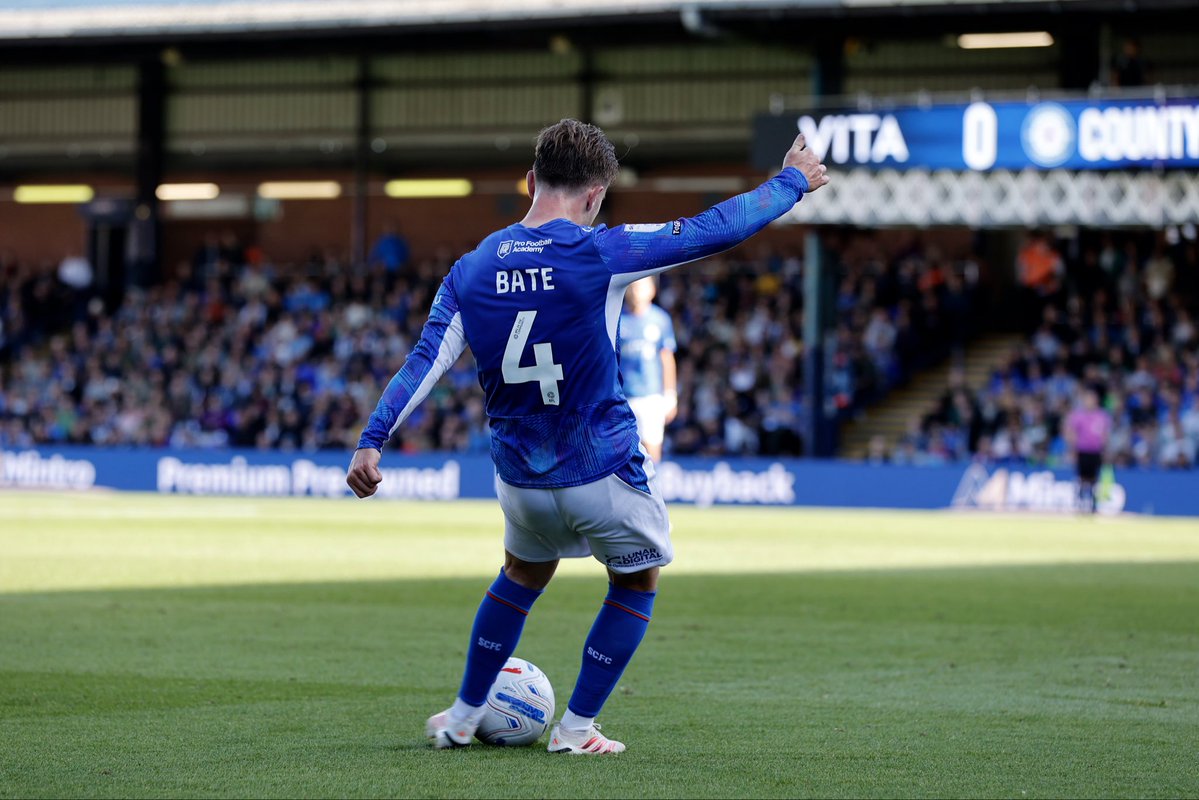 LewBate's tweet photo. +3 at EP yesterday. Not the best performance but now onto a much needed break!😅💙 fans class again, see you all soon⚽️ https://t.co/ZNd8TckSpm
