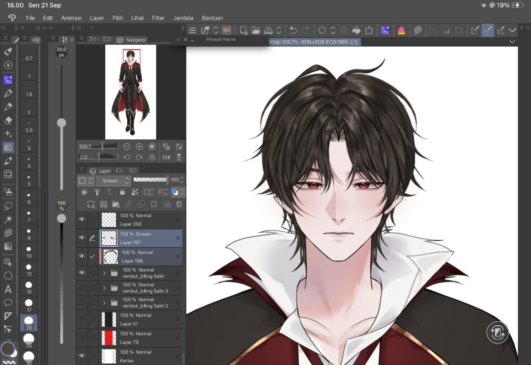 ayyaki_0's tweet photo. Live2d Face &amp; Hair Rendering WIP

#live2d #vtuber #vtubers https://t.co/t8Y5sbggid